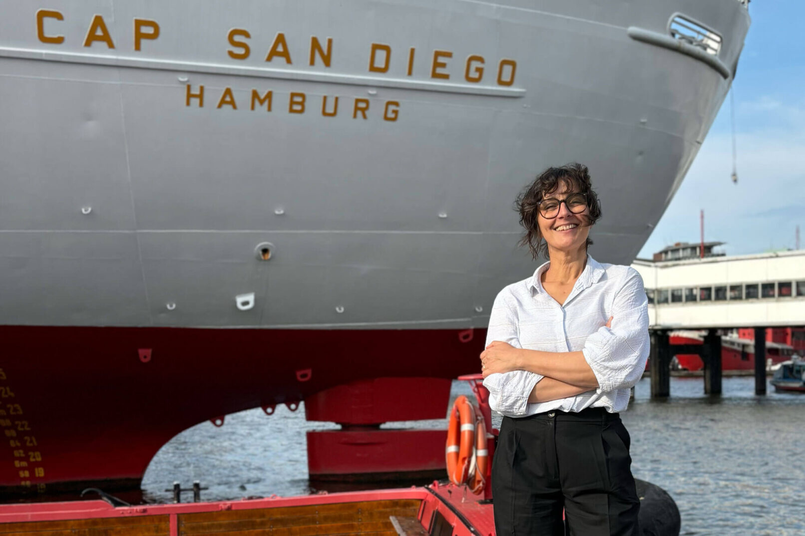 Dawn Parisi – Kuratorin Ausstellung Cap San Diego