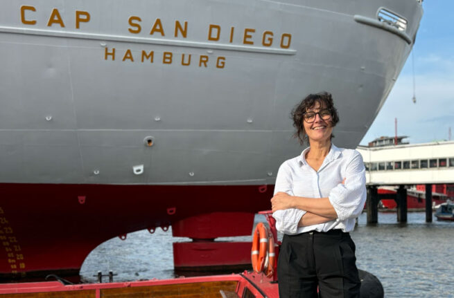 Dawn Parisi – Kuratorin Ausstellung Cap San Diego